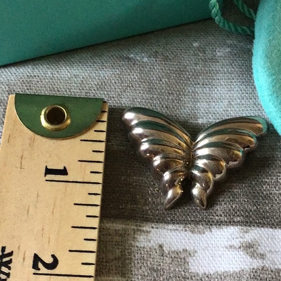 Tiffany & Co. Silver Butterfly Brooch - Picture 5 of 6